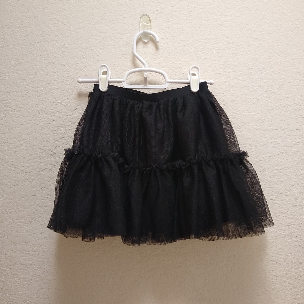 Old Navy Black Tulle Tiered Tutu Skirt 4t